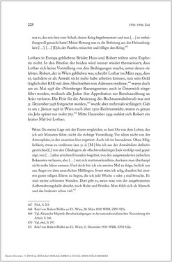 Image of the Page - 228 - in Ernst Lothar - Schriftsteller, Kritiker, Theaterschaffender