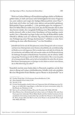 Image of the Page - 263 - in Ernst Lothar - Schriftsteller, Kritiker, Theaterschaffender