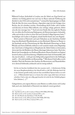 Image of the Page - 286 - in Ernst Lothar - Schriftsteller, Kritiker, Theaterschaffender