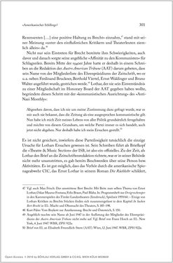 Image of the Page - 301 - in Ernst Lothar - Schriftsteller, Kritiker, Theaterschaffender