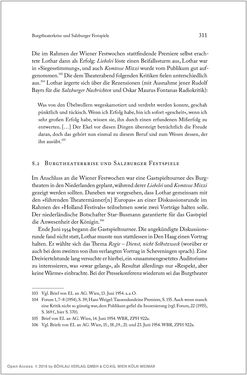 Image of the Page - 311 - in Ernst Lothar - Schriftsteller, Kritiker, Theaterschaffender