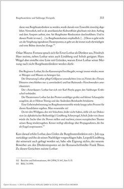 Image of the Page - 313 - in Ernst Lothar - Schriftsteller, Kritiker, Theaterschaffender