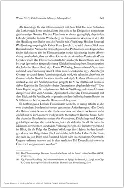 Image of the Page - 323 - in Ernst Lothar - Schriftsteller, Kritiker, Theaterschaffender