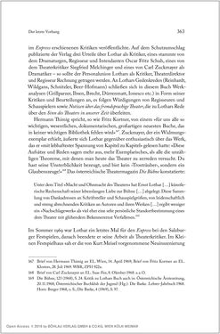 Image of the Page - 363 - in Ernst Lothar - Schriftsteller, Kritiker, Theaterschaffender