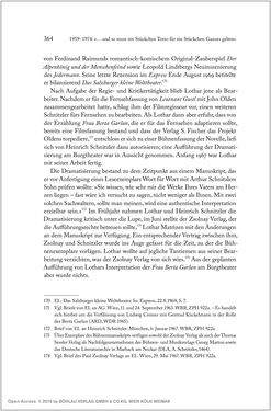 Image of the Page - 364 - in Ernst Lothar - Schriftsteller, Kritiker, Theaterschaffender