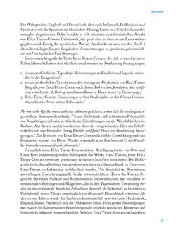 Image of the Page - 13 - in Erica Tietze-Conrat - Tagebücher, Volume I: Der Wiener Vasari (1923–1926)
