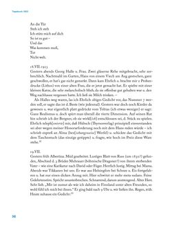 Image of the Page - 56 - in Erica Tietze-Conrat - Tagebücher, Volume I: Der Wiener Vasari (1923–1926)