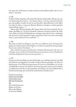 Image of the Page - 59 - in Erica Tietze-Conrat - Tagebücher, Volume I: Der Wiener Vasari (1923–1926)