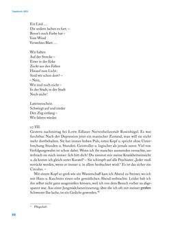 Image of the Page - 66 - in Erica Tietze-Conrat - Tagebücher, Volume I: Der Wiener Vasari (1923–1926)