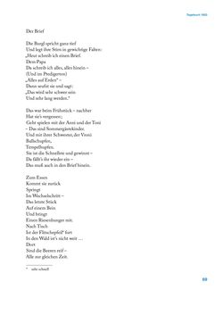 Image of the Page - 69 - in Erica Tietze-Conrat - Tagebücher, Volume I: Der Wiener Vasari (1923–1926)