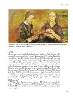 Image of the Page - 71 - in Erica Tietze-Conrat - Tagebücher, Volume I: Der Wiener Vasari (1923–1926)