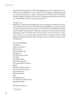 Bild der Seite - 76 - in Erica Tietze-Conrat - Tagebücher, Band I: Der Wiener Vasari (1923–1926)
