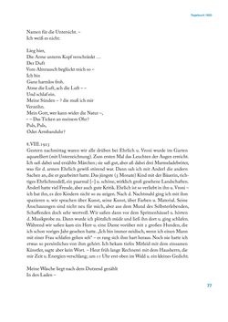 Image of the Page - 77 - in Erica Tietze-Conrat - Tagebücher, Volume I: Der Wiener Vasari (1923–1926)