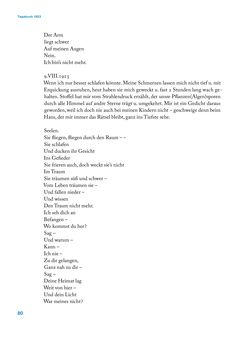 Bild der Seite - 80 - in Erica Tietze-Conrat - Tagebücher, Band I: Der Wiener Vasari (1923–1926)