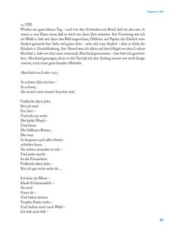 Bild der Seite - 87 - in Erica Tietze-Conrat - Tagebücher, Band I: Der Wiener Vasari (1923–1926)