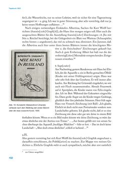 Bild der Seite - 102 - in Erica Tietze-Conrat - Tagebücher, Band I: Der Wiener Vasari (1923–1926)