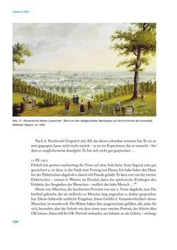 Image of the Page - 104 - in Erica Tietze-Conrat - Tagebücher, Volume I: Der Wiener Vasari (1923–1926)