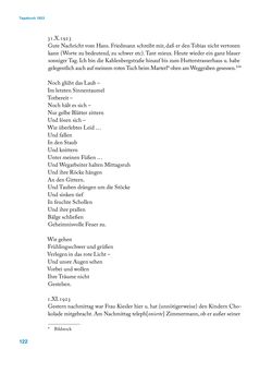 Image of the Page - 122 - in Erica Tietze-Conrat - Tagebücher, Volume I: Der Wiener Vasari (1923–1926)