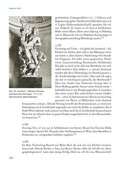 Image of the Page - 134 - in Erica Tietze-Conrat - Tagebücher, Volume I: Der Wiener Vasari (1923–1926)