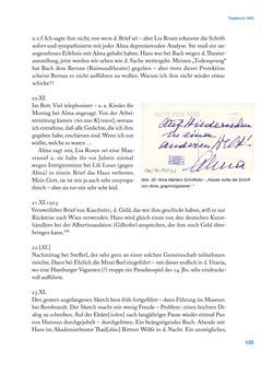 Image of the Page - 135 - in Erica Tietze-Conrat - Tagebücher, Volume I: Der Wiener Vasari (1923–1926)