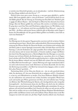 Image of the Page - 137 - in Erica Tietze-Conrat - Tagebücher, Volume I: Der Wiener Vasari (1923–1926)