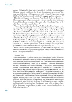 Image of the Page - 138 - in Erica Tietze-Conrat - Tagebücher, Volume I: Der Wiener Vasari (1923–1926)