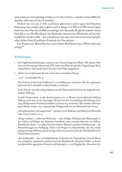 Image of the Page - 147 - in Erica Tietze-Conrat - Tagebücher, Volume I: Der Wiener Vasari (1923–1926)