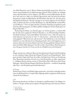 Image of the Page - 190 - in Erica Tietze-Conrat - Tagebücher, Volume I: Der Wiener Vasari (1923–1926)