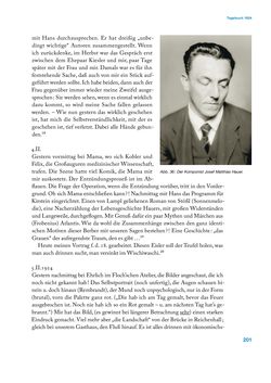 Image of the Page - 201 - in Erica Tietze-Conrat - Tagebücher, Volume I: Der Wiener Vasari (1923–1926)