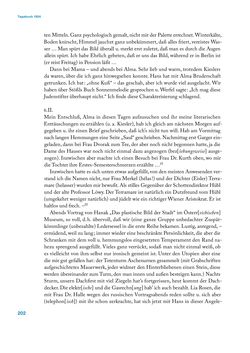 Image of the Page - 202 - in Erica Tietze-Conrat - Tagebücher, Volume I: Der Wiener Vasari (1923–1926)