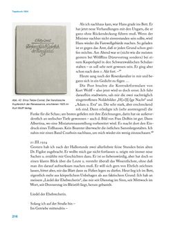 Bild der Seite - 216 - in Erica Tietze-Conrat - Tagebücher, Band I: Der Wiener Vasari (1923–1926)