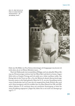 Bild der Seite - 223 - in Erica Tietze-Conrat - Tagebücher, Band I: Der Wiener Vasari (1923–1926)