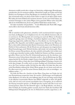 Bild der Seite - 225 - in Erica Tietze-Conrat - Tagebücher, Band I: Der Wiener Vasari (1923–1926)