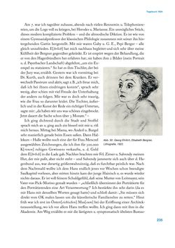 Bild der Seite - 235 - in Erica Tietze-Conrat - Tagebücher, Band I: Der Wiener Vasari (1923–1926)