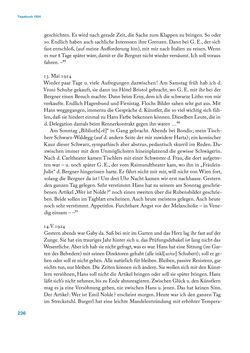 Bild der Seite - 236 - in Erica Tietze-Conrat - Tagebücher, Band I: Der Wiener Vasari (1923–1926)