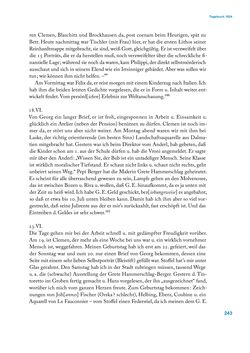 Bild der Seite - 243 - in Erica Tietze-Conrat - Tagebücher, Band I: Der Wiener Vasari (1923–1926)