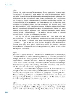 Bild der Seite - 248 - in Erica Tietze-Conrat - Tagebücher, Band I: Der Wiener Vasari (1923–1926)