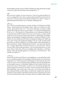 Image of the Page - 259 - in Erica Tietze-Conrat - Tagebücher, Volume I: Der Wiener Vasari (1923–1926)