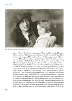 Image of the Page - 262 - in Erica Tietze-Conrat - Tagebücher, Volume I: Der Wiener Vasari (1923–1926)