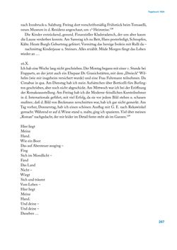 Image of the Page - 267 - in Erica Tietze-Conrat - Tagebücher, Volume I: Der Wiener Vasari (1923–1926)