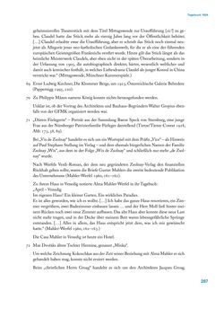 Image of the Page - 287 - in Erica Tietze-Conrat - Tagebücher, Volume I: Der Wiener Vasari (1923–1926)