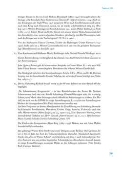 Image of the Page - 291 - in Erica Tietze-Conrat - Tagebücher, Volume I: Der Wiener Vasari (1923–1926)