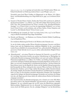 Image of the Page - 293 - in Erica Tietze-Conrat - Tagebücher, Volume I: Der Wiener Vasari (1923–1926)