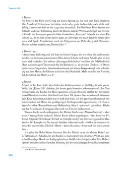 Image of the Page - 312 - in Erica Tietze-Conrat - Tagebücher, Volume I: Der Wiener Vasari (1923–1926)