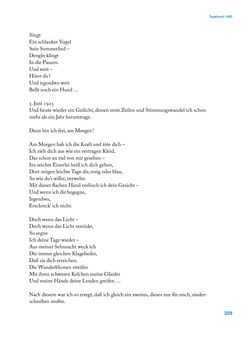 Image of the Page - 329 - in Erica Tietze-Conrat - Tagebücher, Volume I: Der Wiener Vasari (1923–1926)