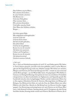 Image of the Page - 330 - in Erica Tietze-Conrat - Tagebücher, Volume I: Der Wiener Vasari (1923–1926)