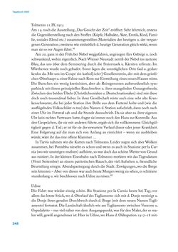 Image of the Page - 348 - in Erica Tietze-Conrat - Tagebücher, Volume I: Der Wiener Vasari (1923–1926)