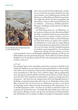 Image of the Page - 416 - in Erica Tietze-Conrat - Tagebücher, Volume I: Der Wiener Vasari (1923–1926)