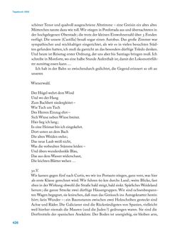 Image of the Page - 426 - in Erica Tietze-Conrat - Tagebücher, Volume I: Der Wiener Vasari (1923–1926)