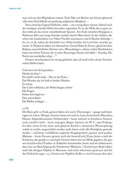 Image of the Page - 434 - in Erica Tietze-Conrat - Tagebücher, Volume I: Der Wiener Vasari (1923–1926)